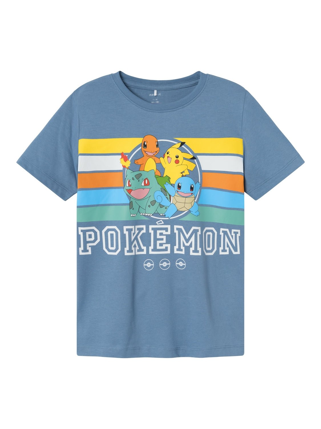 Name It lasten t-paita, NKMJUST POKEMON SS TOP Sininen