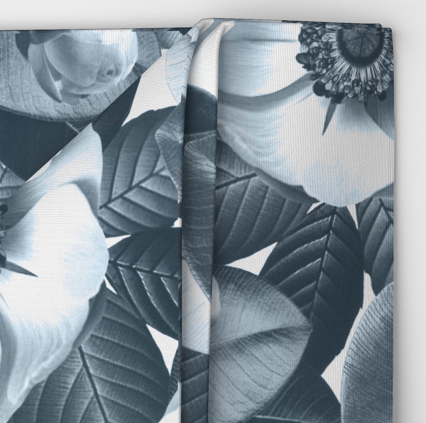 Olymp taskuliina Floral Pocket Square, sininen kuosi