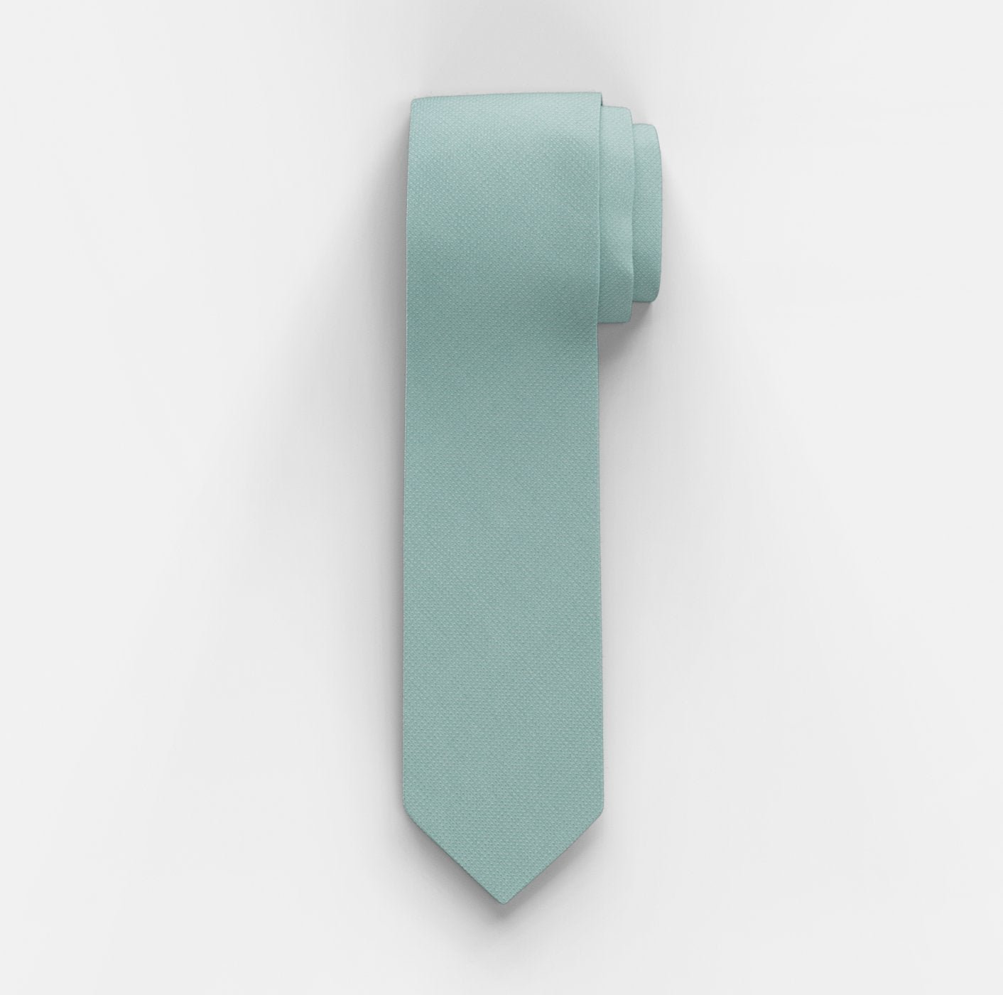 Olymp miesten solmio,  6,5 CM Vaaleanvihreä