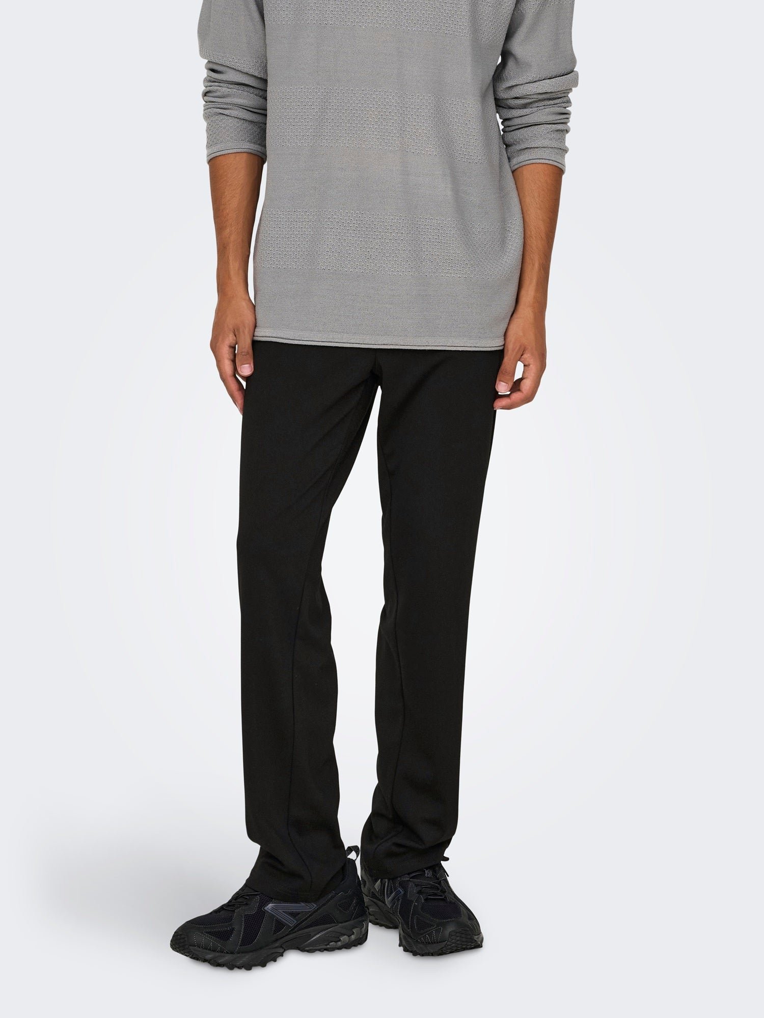 Only and Sons miesten housut, MARK REGULAR PANT Musta