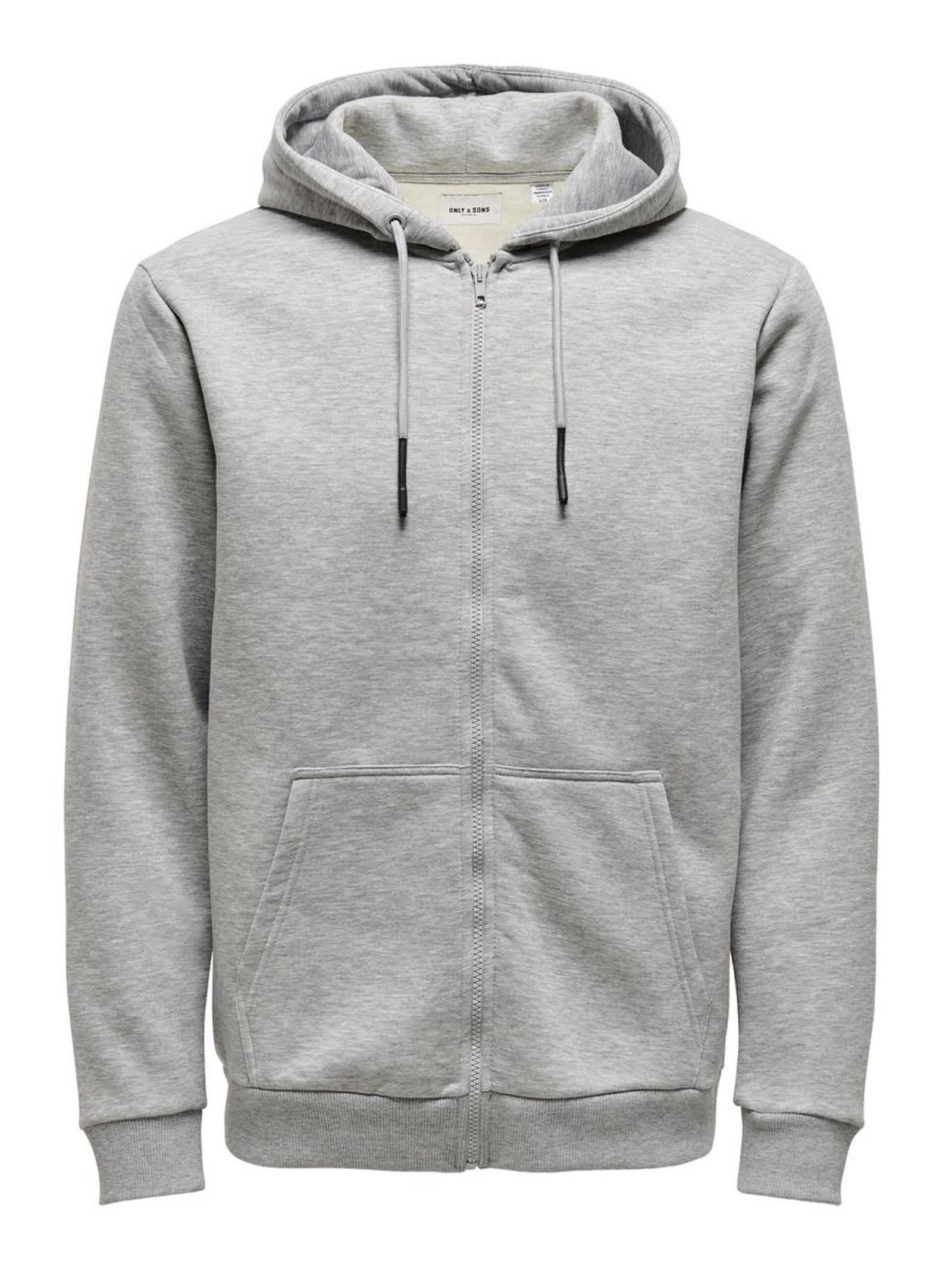 Only and Sons, Miesten Huppari, Ceres Life Zip Nos Keskiharmaa