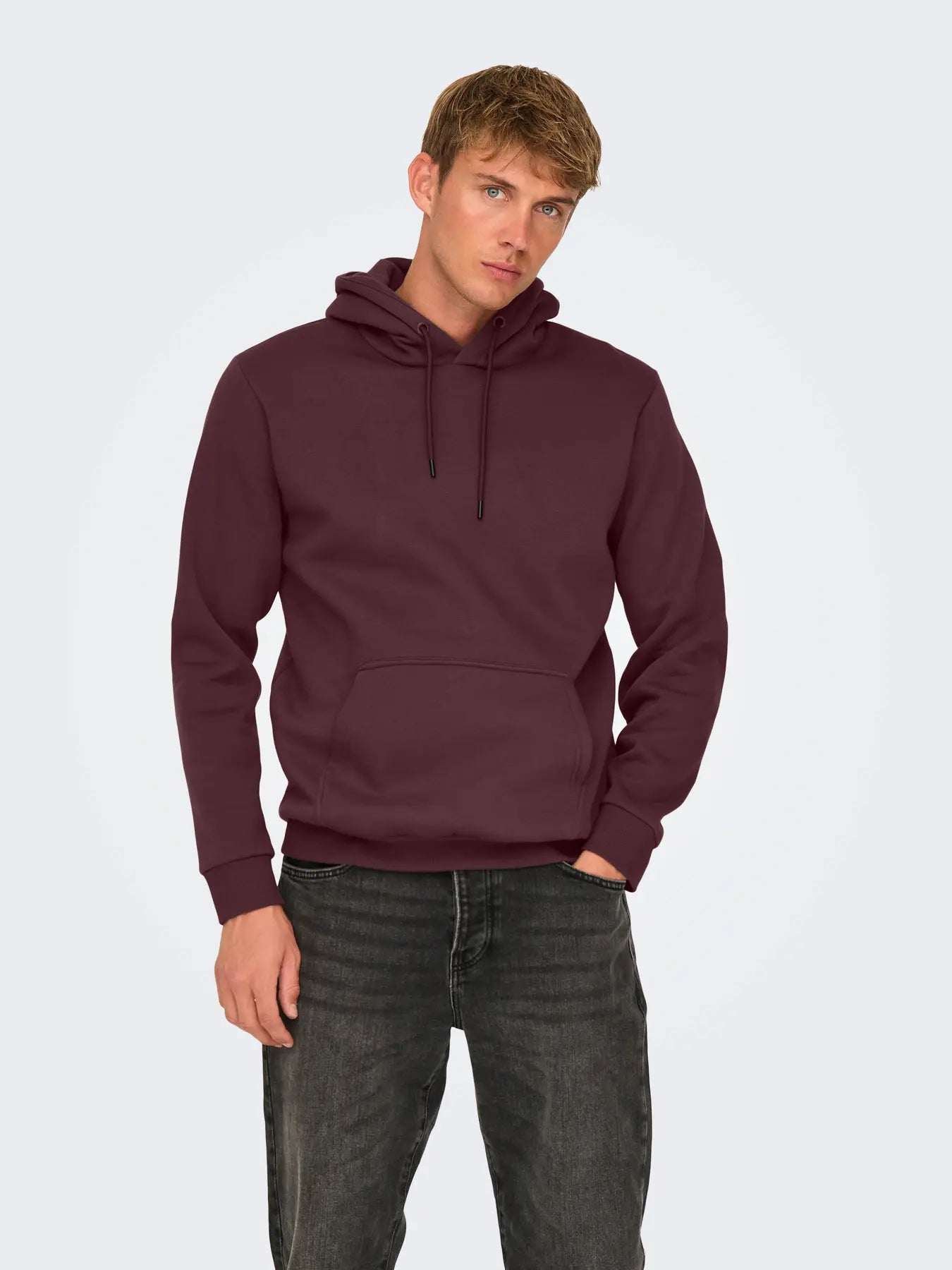 Only and Sons Miesten Huppari ONSCERES LIFE HOODIE SWEAT Port Royale