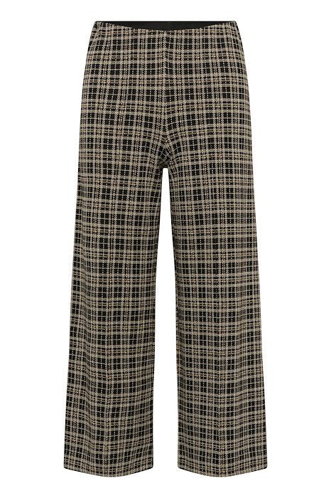 Part Two housut, ILISAN PANT Dark Navy Check