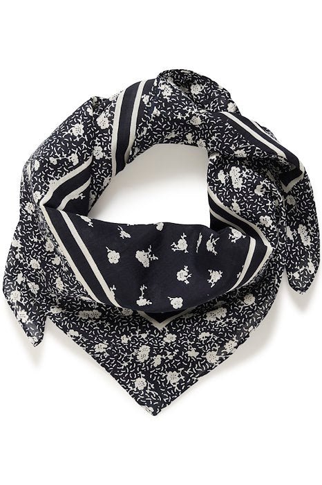 Part Two Naisten Huivi, PHIPW SC Dark Navy Fragile Print