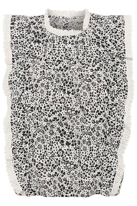 Part Two naisten paita, THEANAPW TO Black Mini Flower