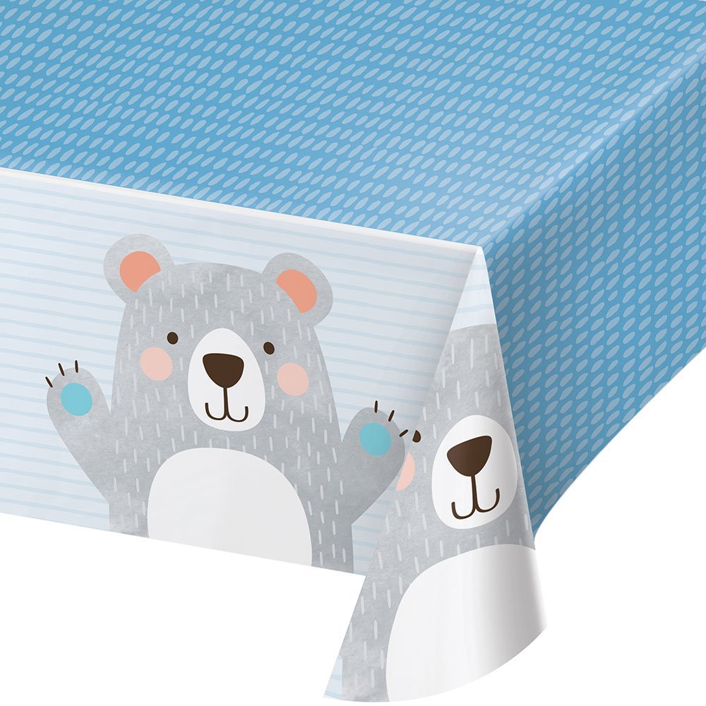 Pöytäliina, Muovi, Birthday Bear, 137x259cm
