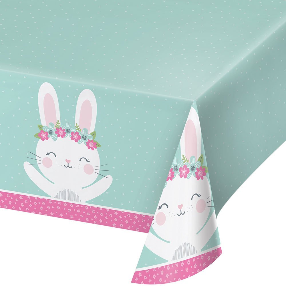 Pöytäliina, Muovi, Birthday Bunny, 137x259cm