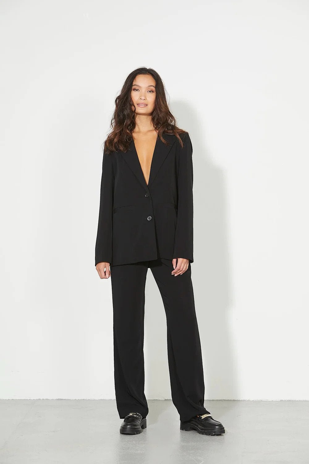 Philosophy Blues Original Naisten Housut, AMALIE PANTS Musta