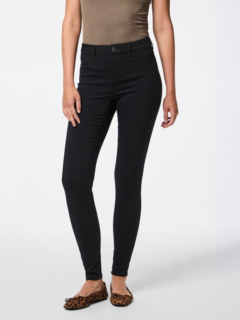 Pieces Housut, Skin Wear Jeggings Black Black