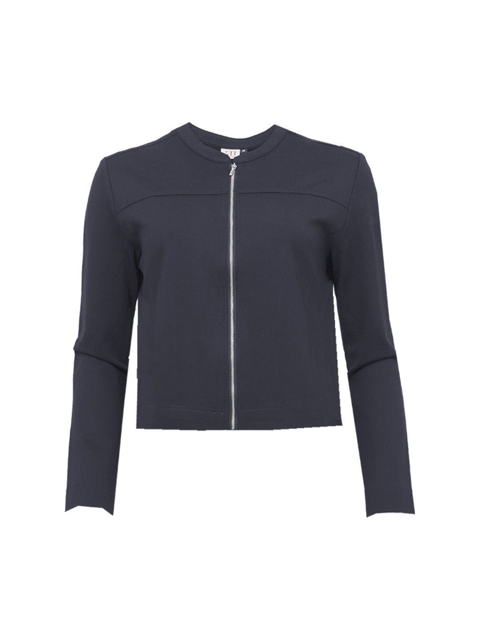 S.T.I naisten jerseytakki, ANETTE JERSEY JACKET Tummansininen