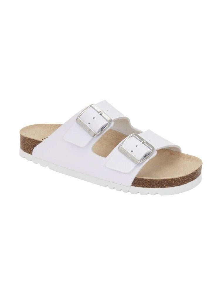Scholl sandaalit, SL JOSEPHINE PU LEATHER WHITE Valkoinen