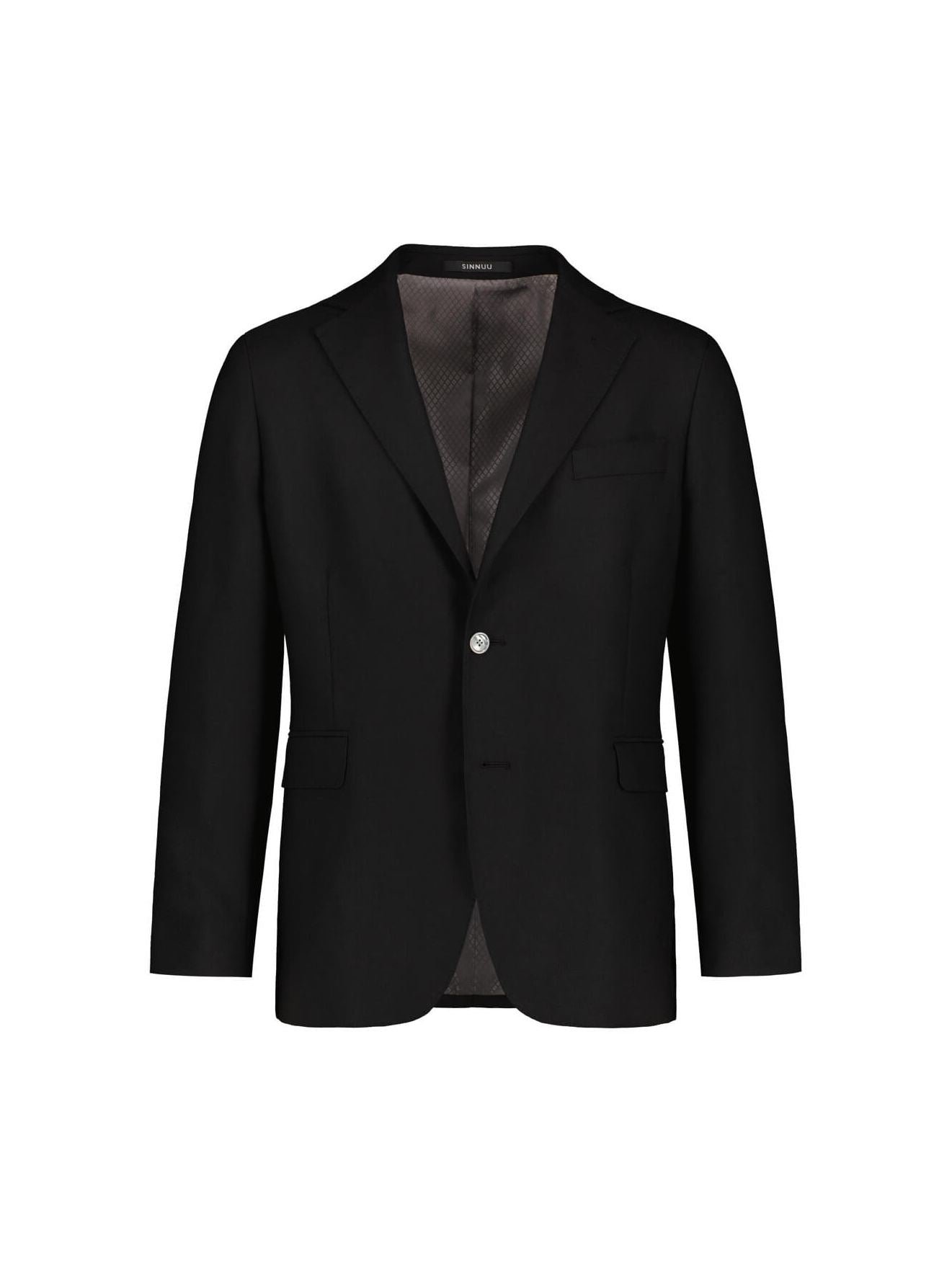 Sinnuu Miesten Bleiseri ANGELICO 2014-76 Musta