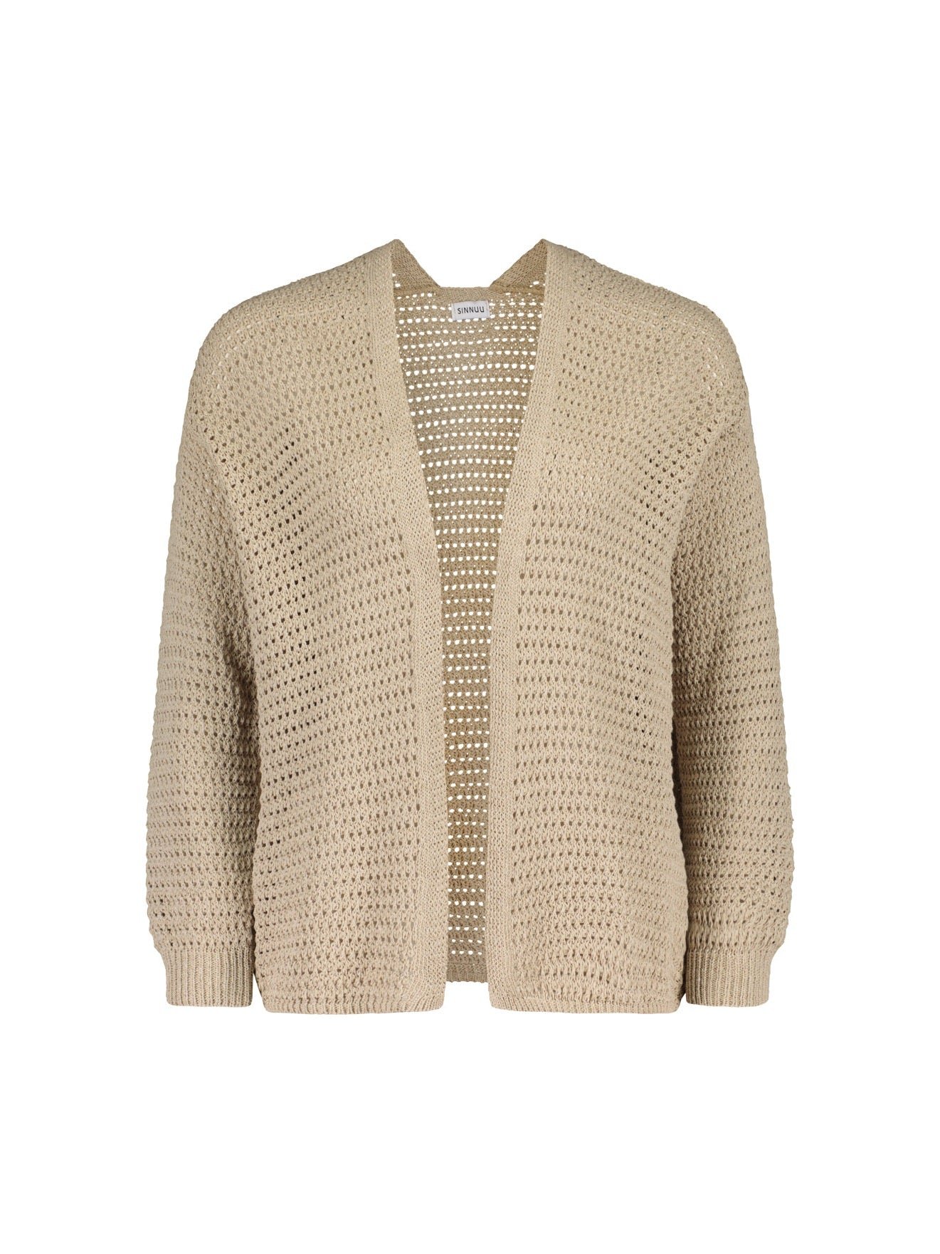 Sinnuu Naisten Neuletakki, Loren Neuletakki Vaalea Beige