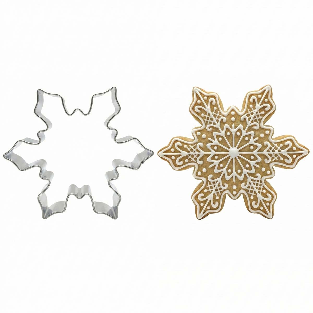 Muotti – Lumihiutale, 6,5 cm