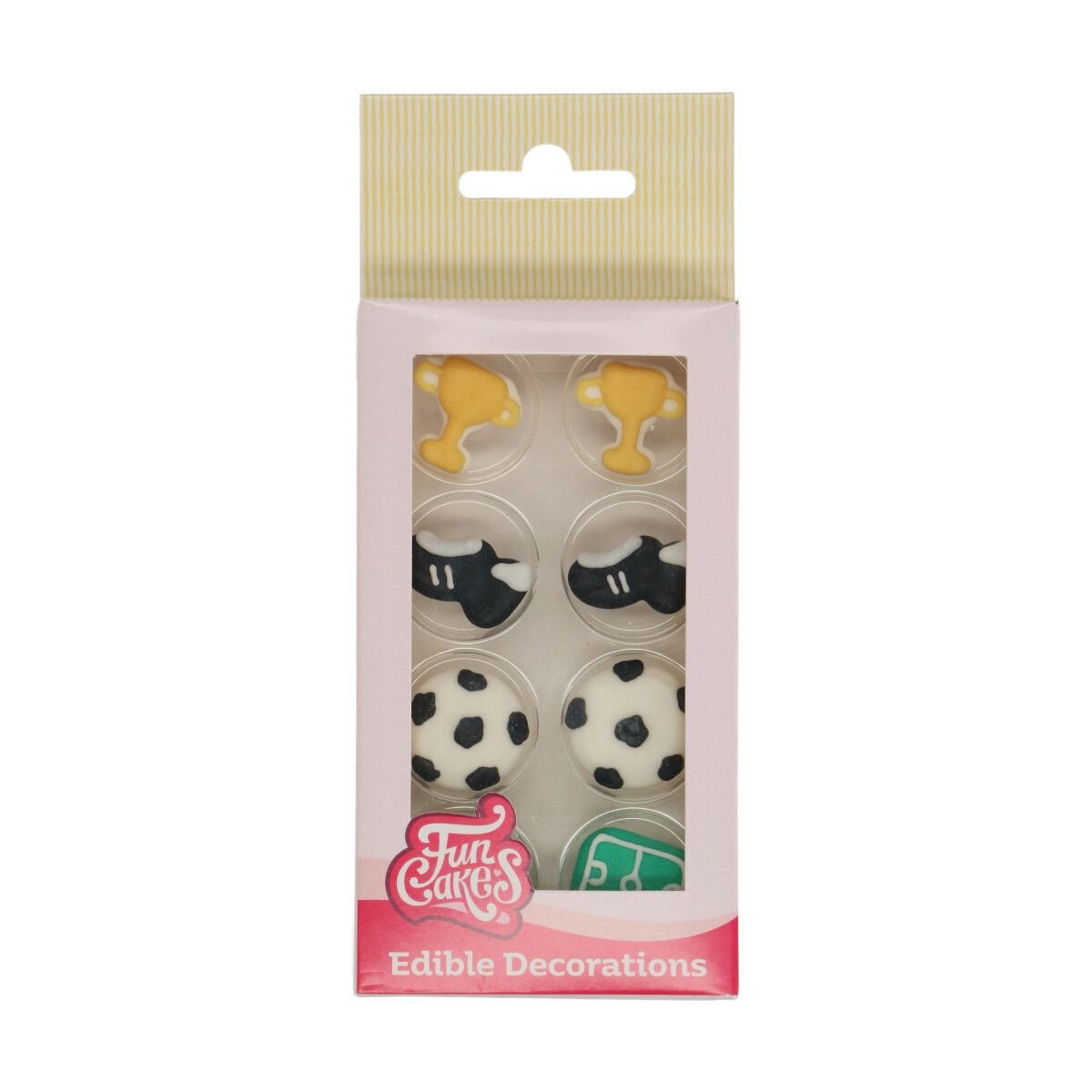 Sokerikoristeet - Football, 8kpl