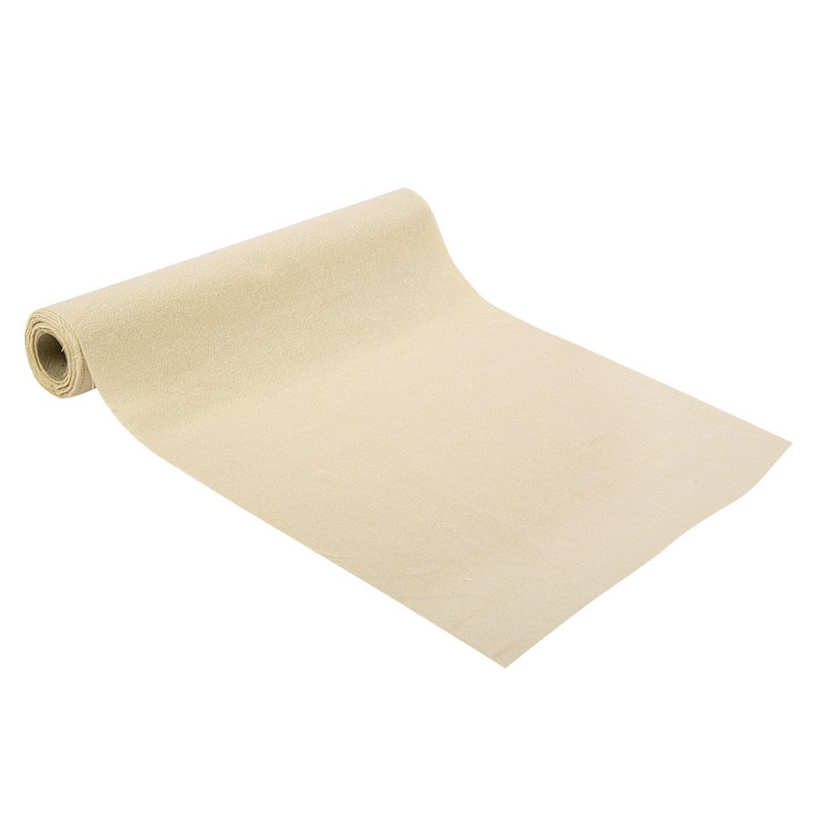 Kaitaliina Puuvillakreppikangas - Hiekka, 28x500cm