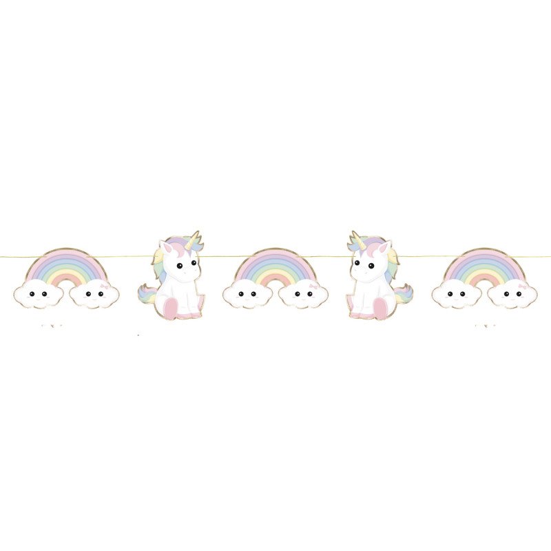 Koristeviiri - Yksisarvinen, 3,5m