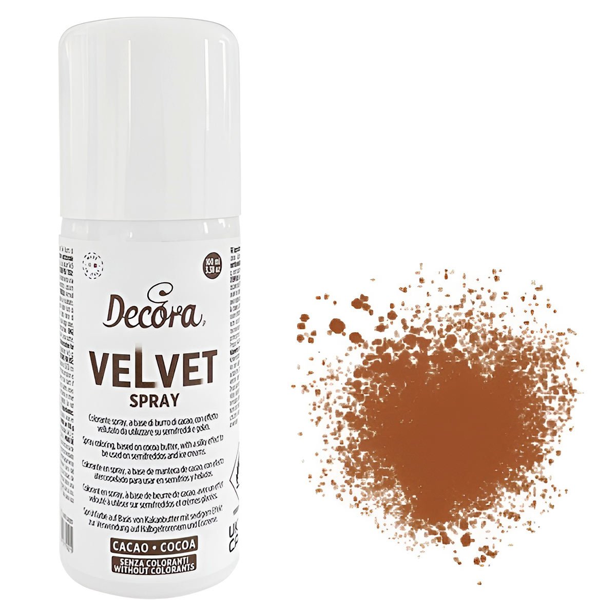 Suklaaspray (Samettispray) - Ruskea, 100ml