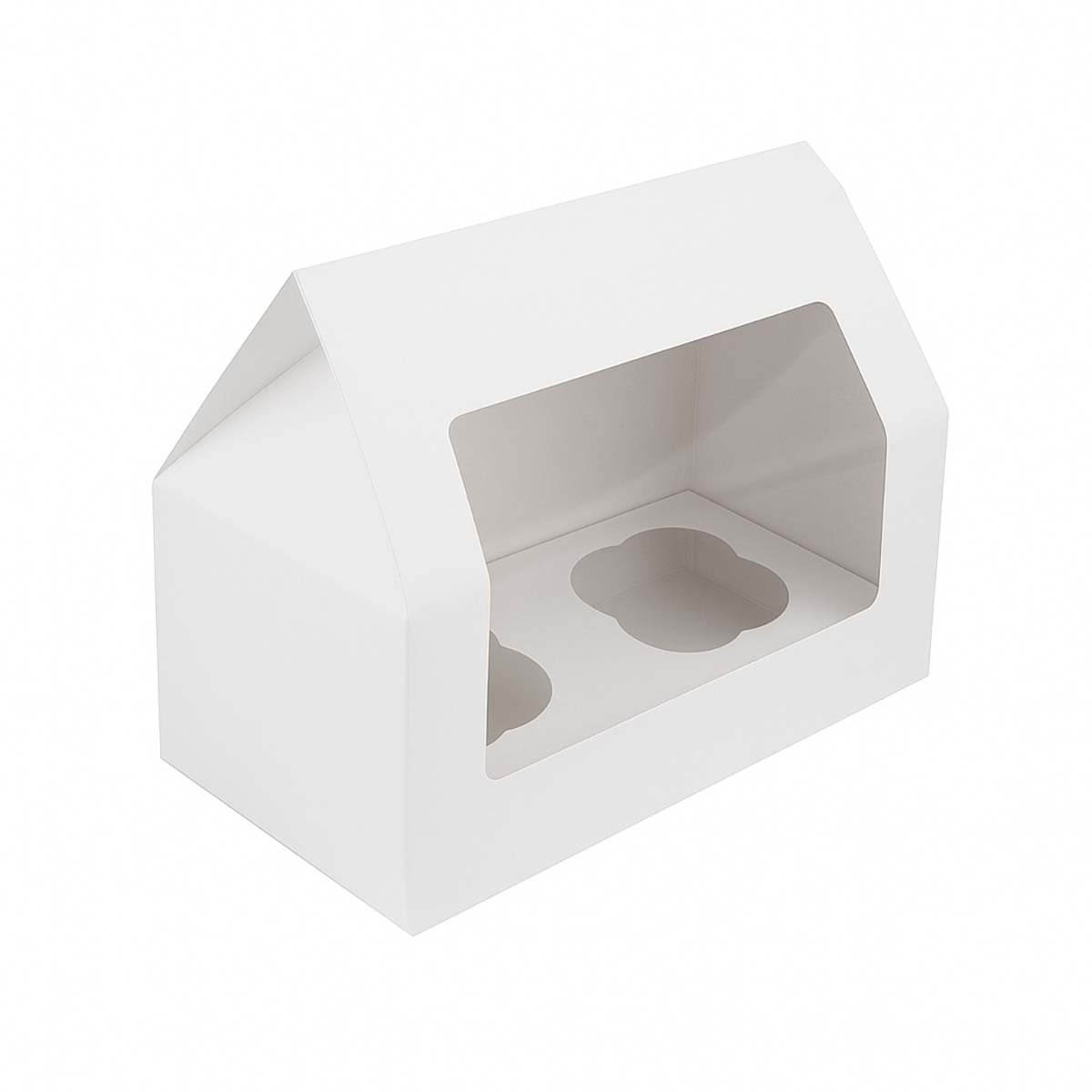 Muffinilaatikko ikkunalla - 2 muffinille, 1kpl