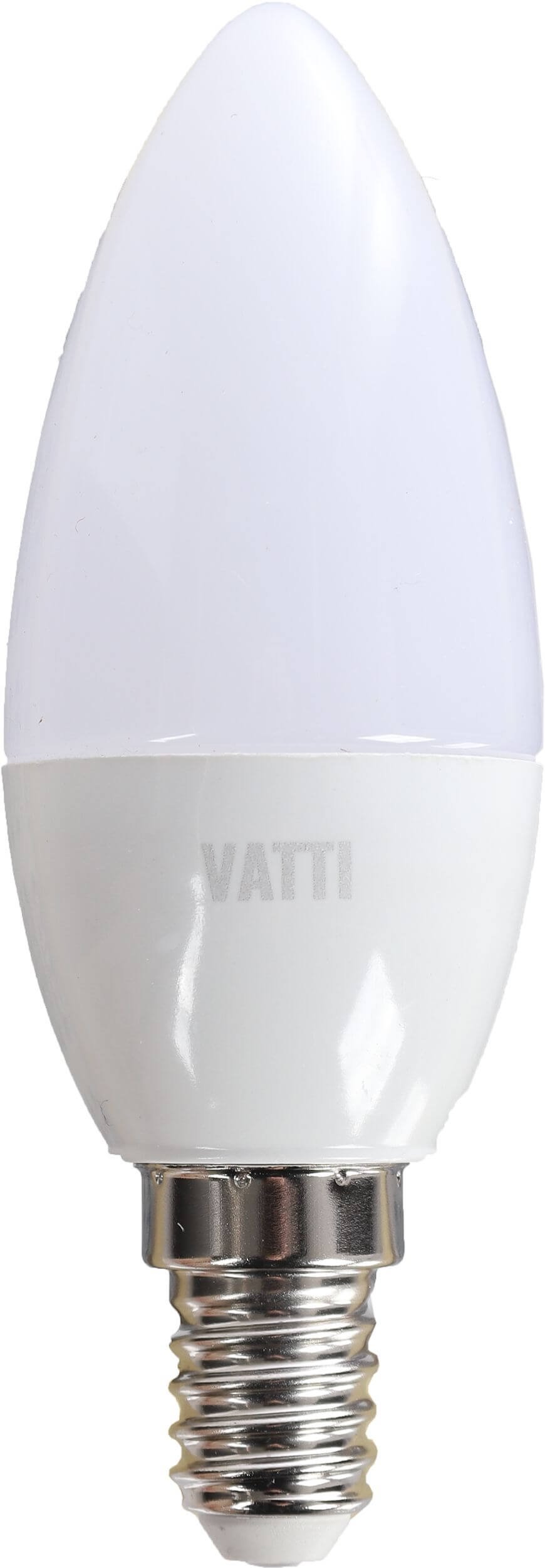 Led kynttilälamppu E14, 470 lm, 4 kpl, Vatti