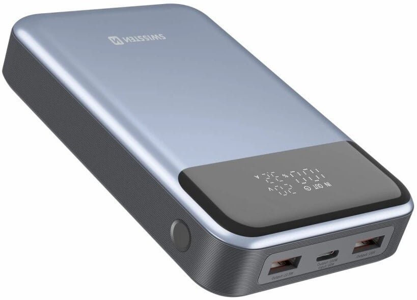 Varavirtalähde pikalatauksella 20000 mAh, 100 W, Swissten