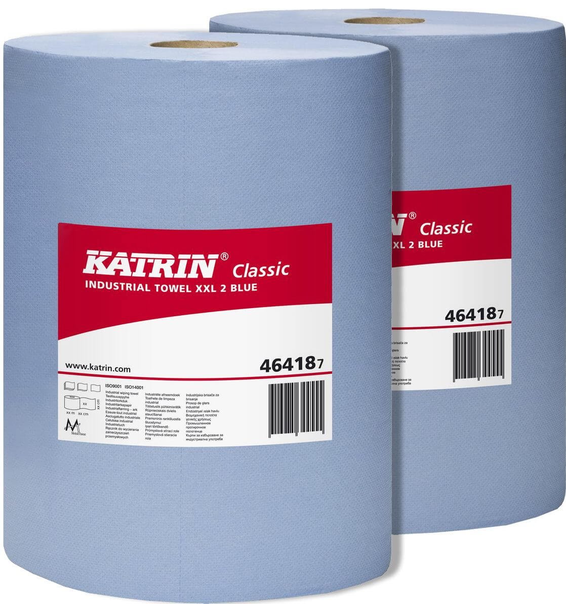 Teollisuuspyyhe Classic XXL 2 sininen, Katrin