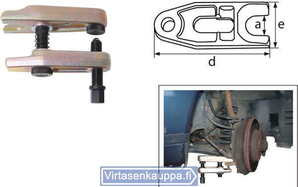 Pallonivelen ulosvedin, Mercedes-Benz, Klann Pallonivelen ulosvedin