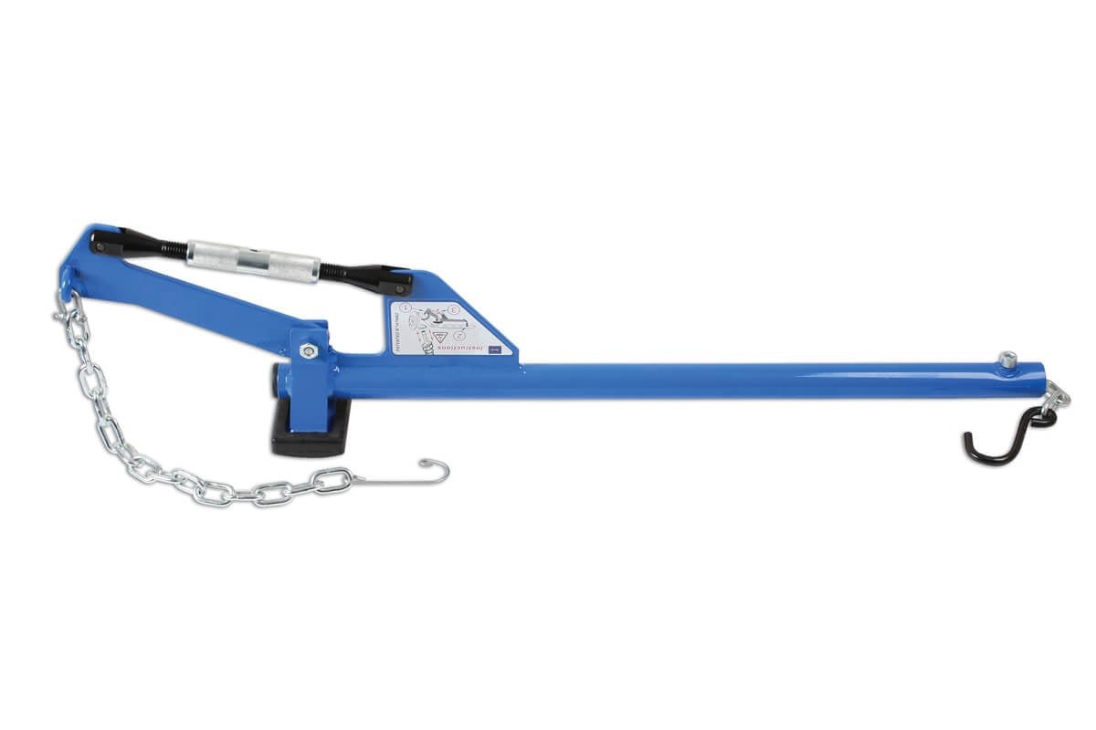 Vääntötyökalu tukivarrelle, Laser