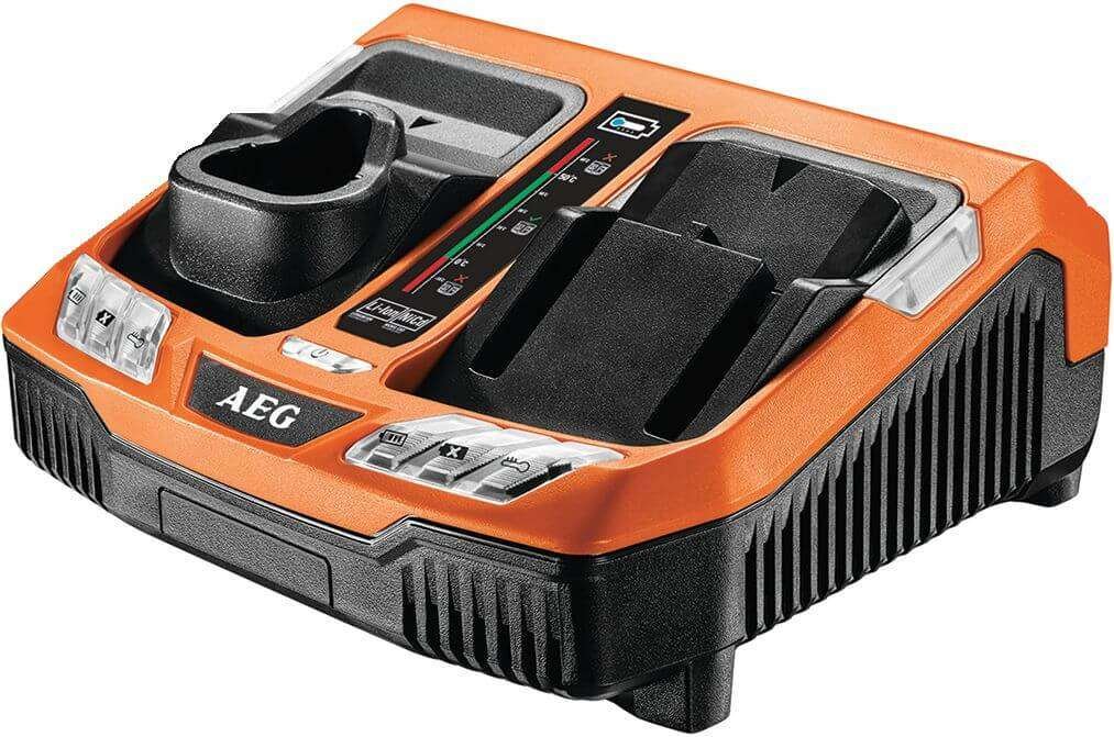 Kaksoislaturi 12/18V, AEG