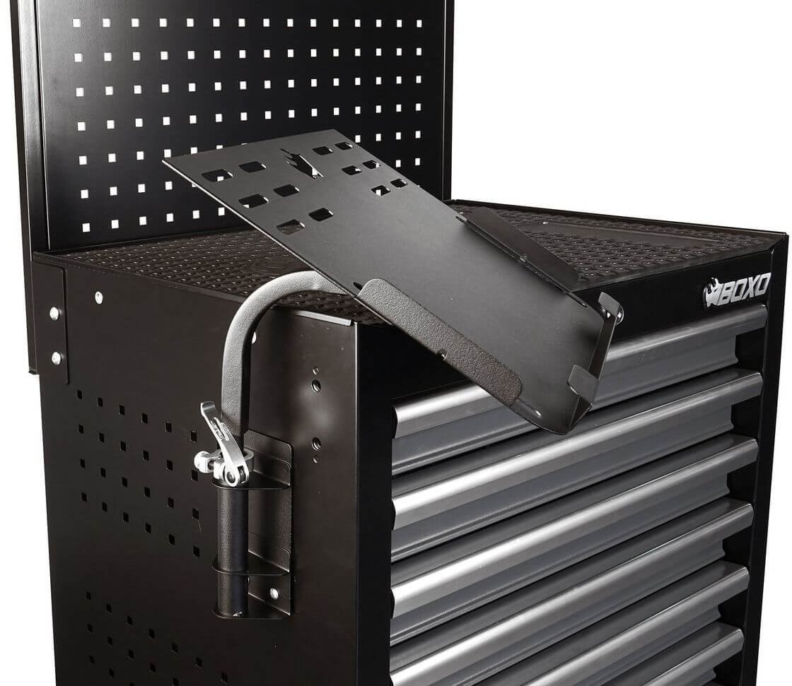 Tietokoneteline reikälevyyn, Boxo