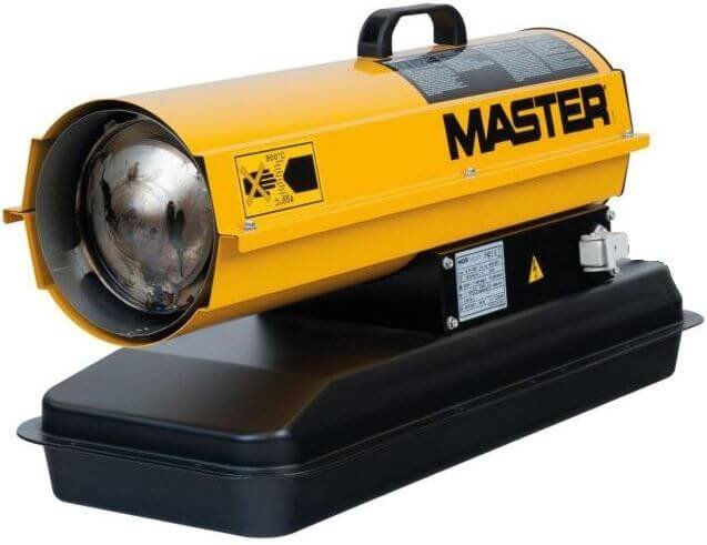 Hallilämmitin B35CED (10 kW), Master