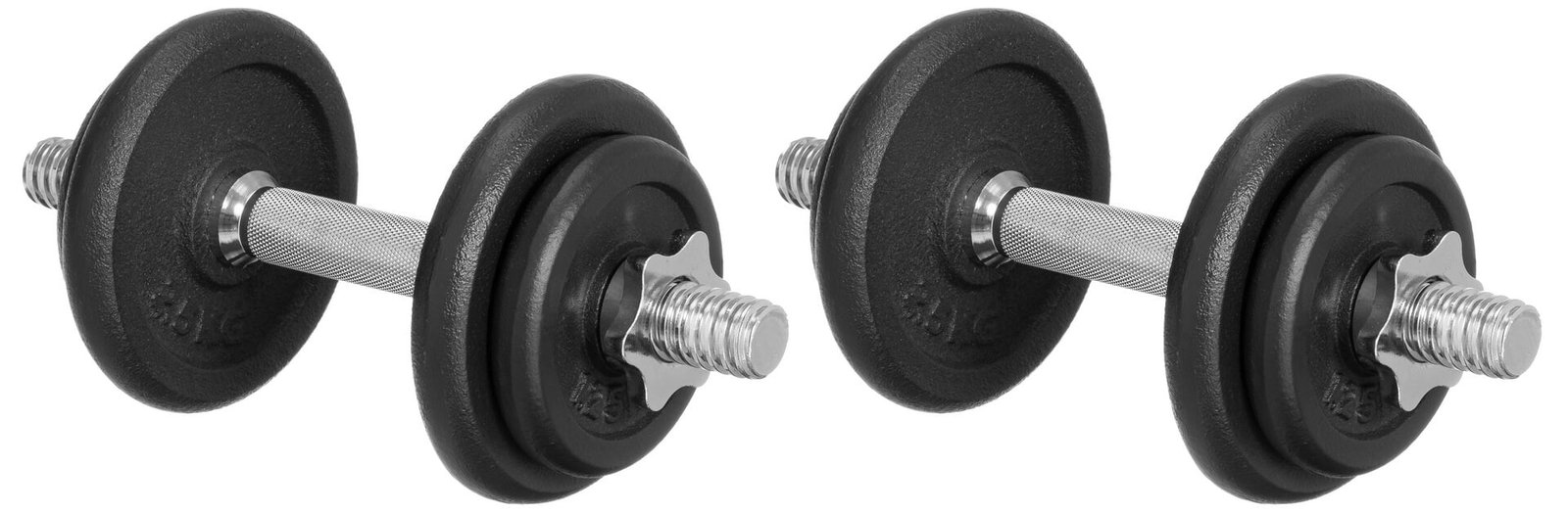 Säädettävät käsipainot 2 x 10 kg, Atom