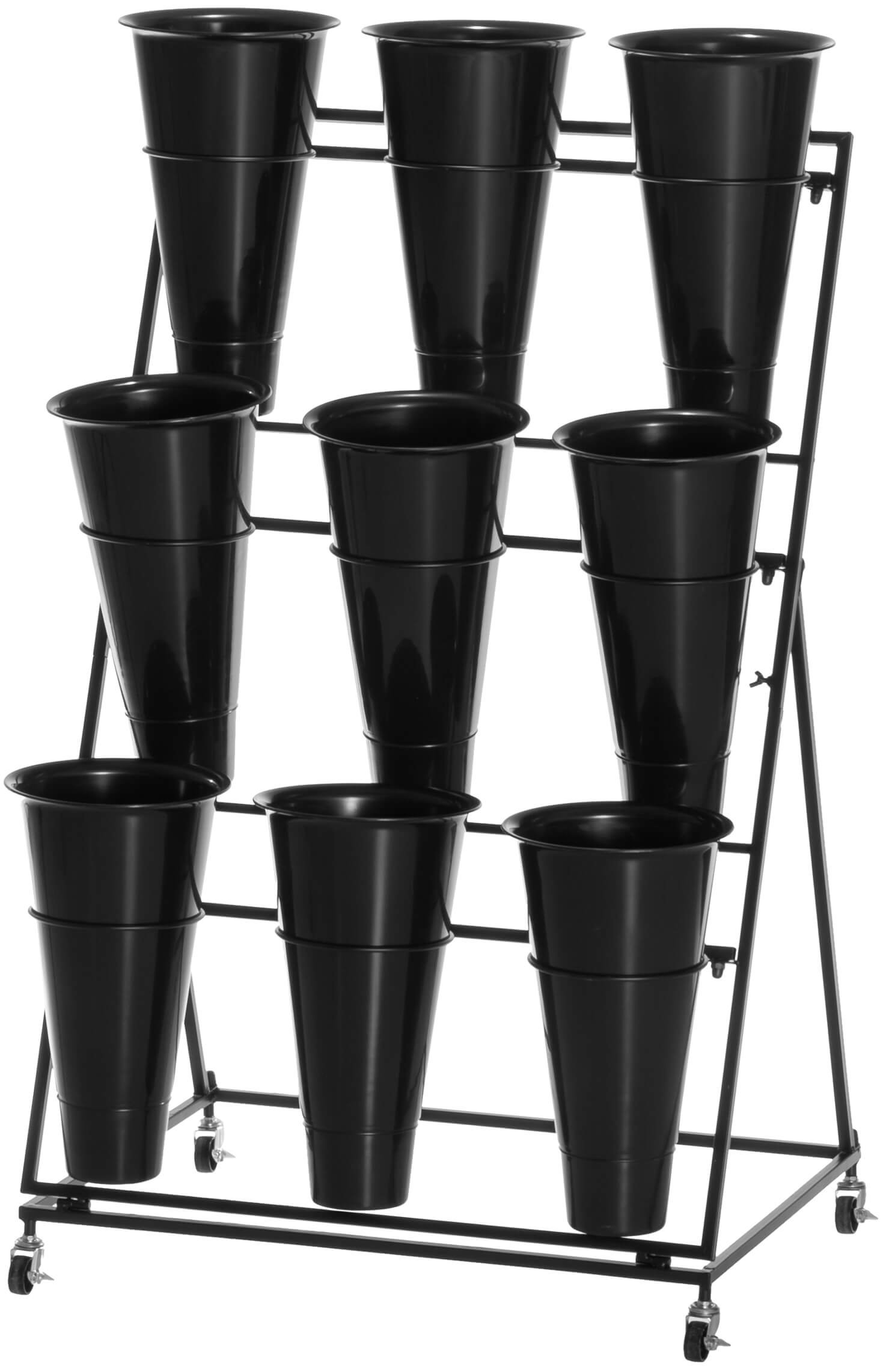 Leikkokukkateline pyörillä, 4 living