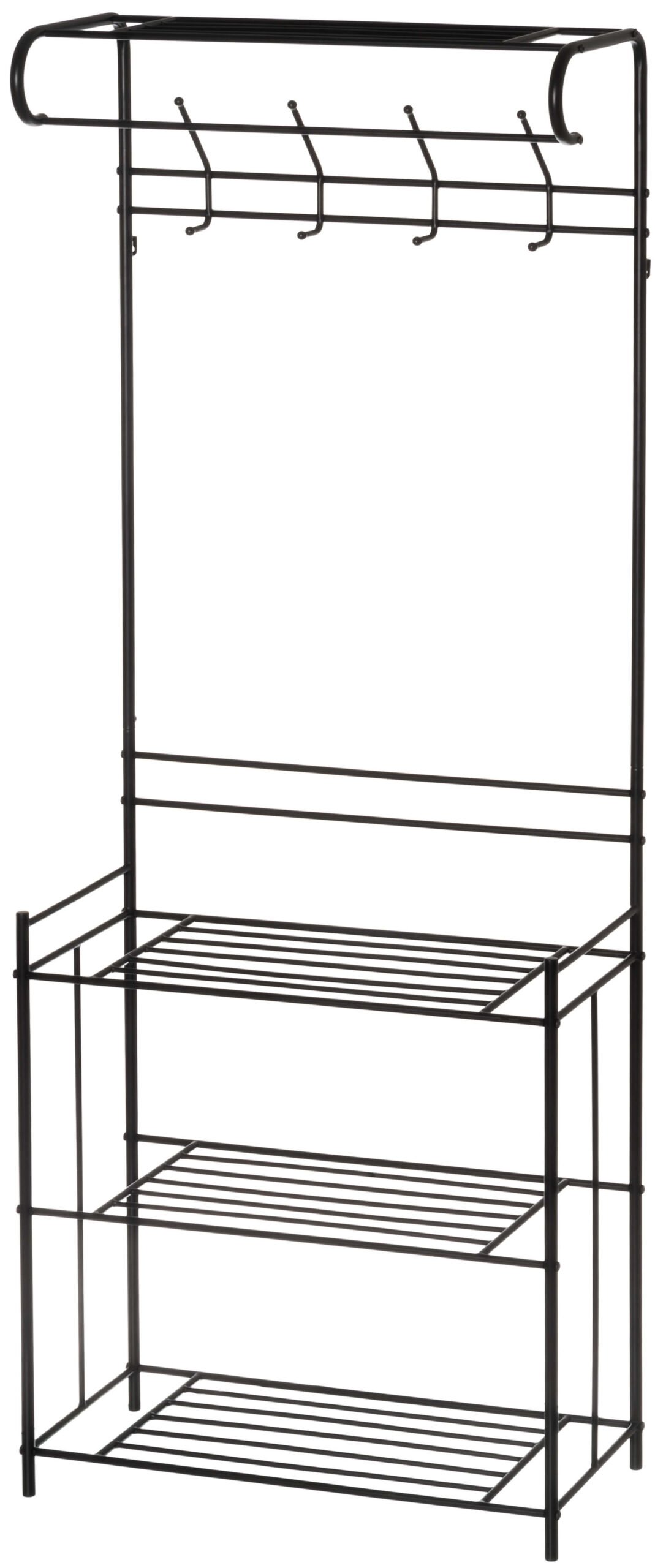 Naulakko kenkäteline Fiksu, 68 x 180 x 32 cm, 4 Living
