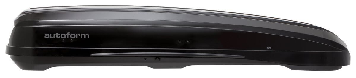 Suksiboksi H20, kiiltävä musta, Autoform