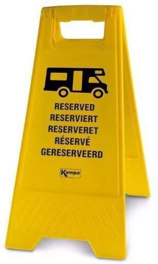 Varattu kyltti, Dometic