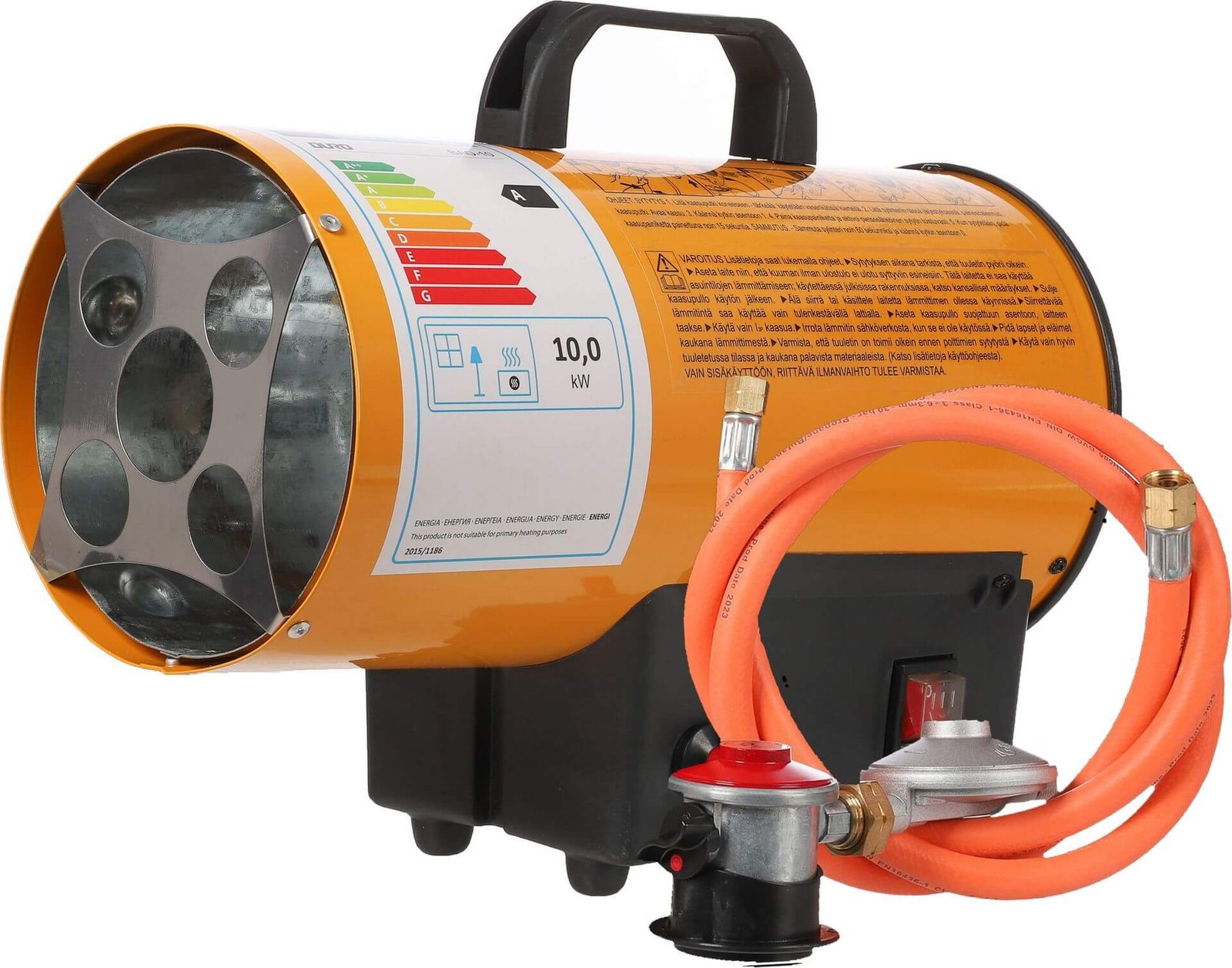 Kaasulämmitin 10 kW, Duro