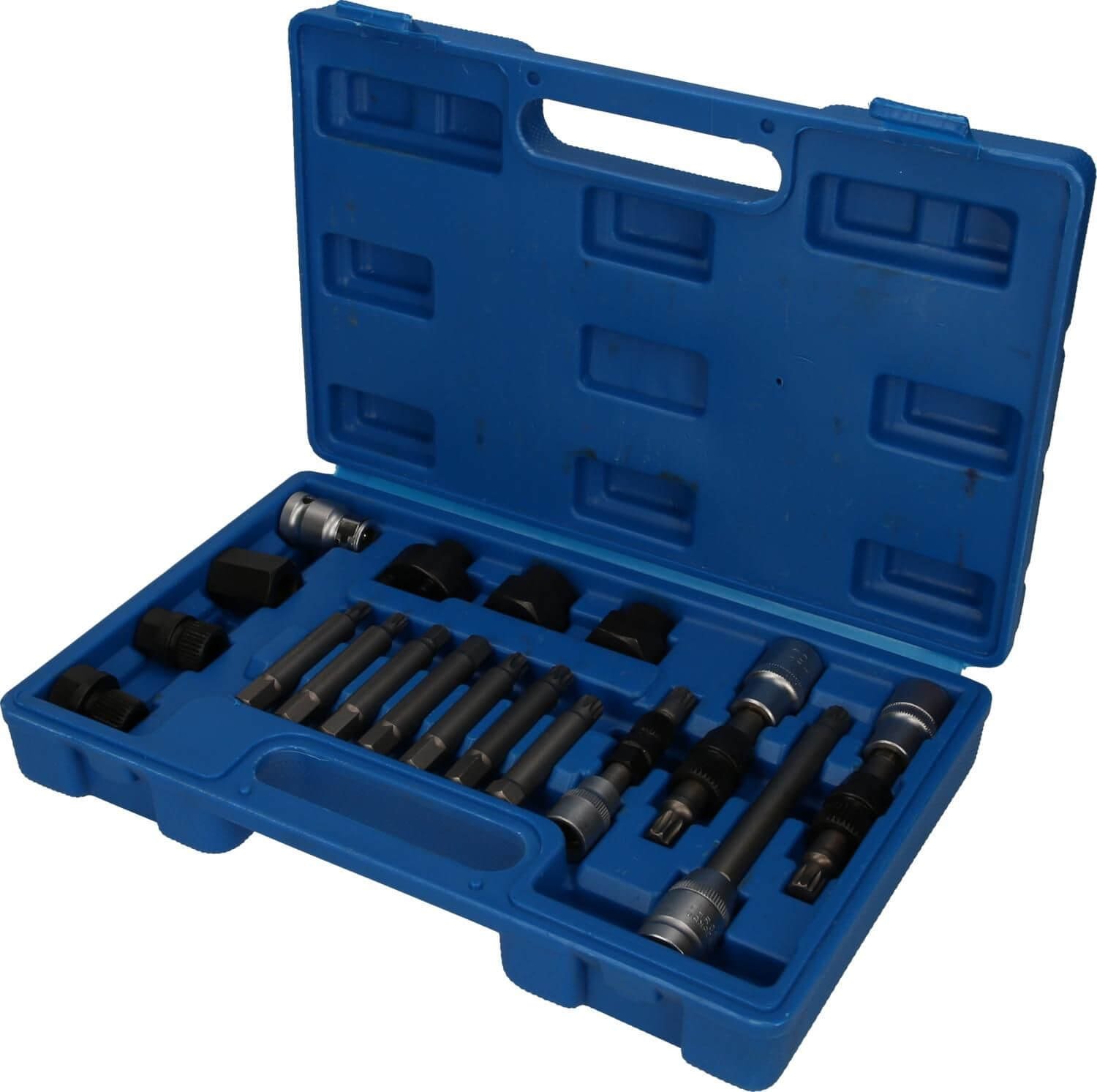 Laturin kärki- ja hylsyavainsarja, 18-os, Brilliant Tools