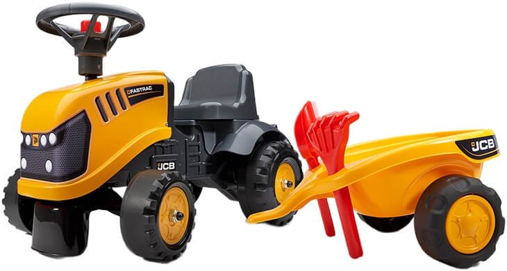 Potkutraktori ja kärry Baby JCB, Falk Toys