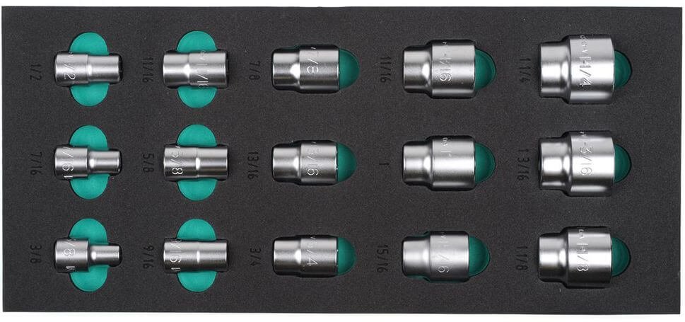Hylsysarja 1/2" (tuuma), Kamasa-Tools