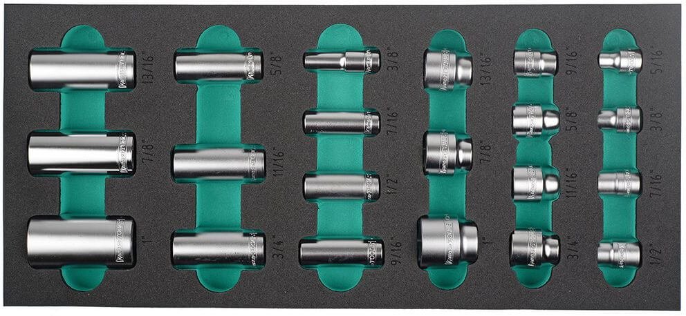 Hylsysarja 3/8", Kamasa-Tools