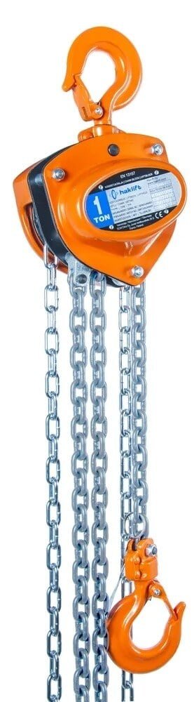 Käsiketjutalja 0,25 t / 3 m
