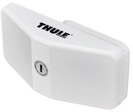 Lisälukko oveen, läpiasennettava, Thule 1 kpl