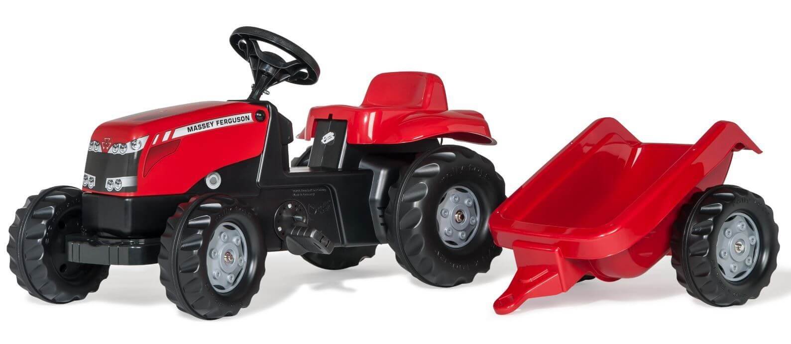 Polkutraktori perävaunulla Massey Ferguson, Rolly Toys