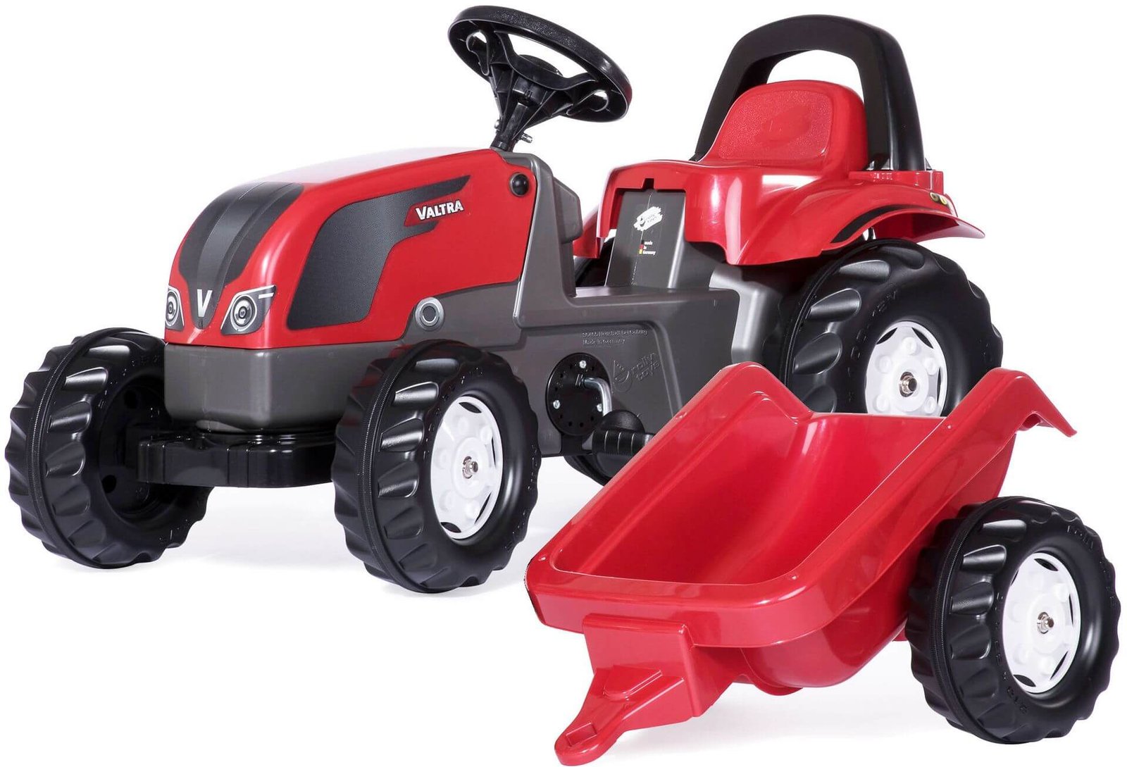 Polkutraktori perävaunulla Valtra, Rolly Toys