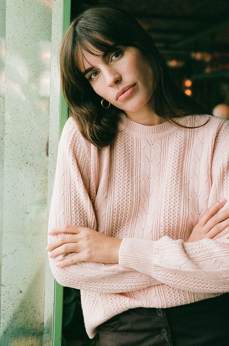 Cosmos Knit Rose