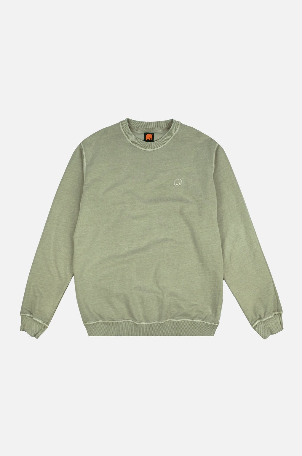 Essential Pigment Sweater Reseda Green