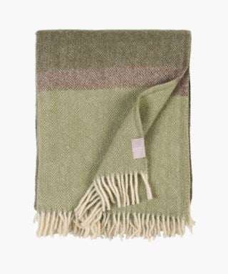 Veggli stripe villahuopa moniväri/vihreä