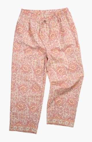 Anneli pyjamahousut moniväri/roosa