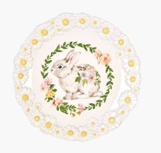 Sweet lautanen valkoinen